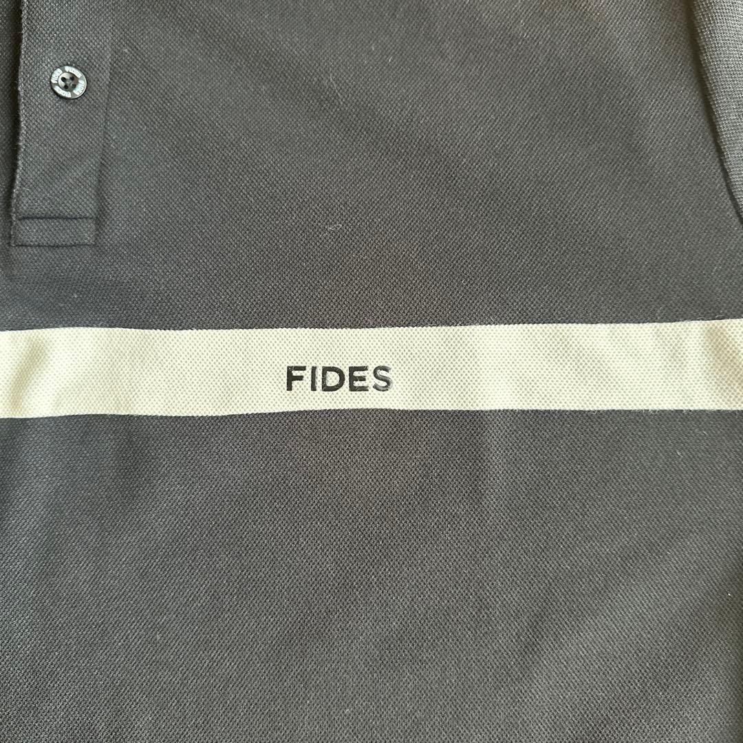 FIDES GOLF ブラックポロシャツ Lサイズ