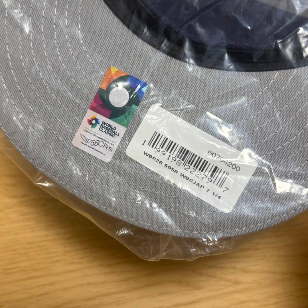【海外限定品】新品未使用 WBC 2026 侍ジャパン キャップ 帽子 正規品