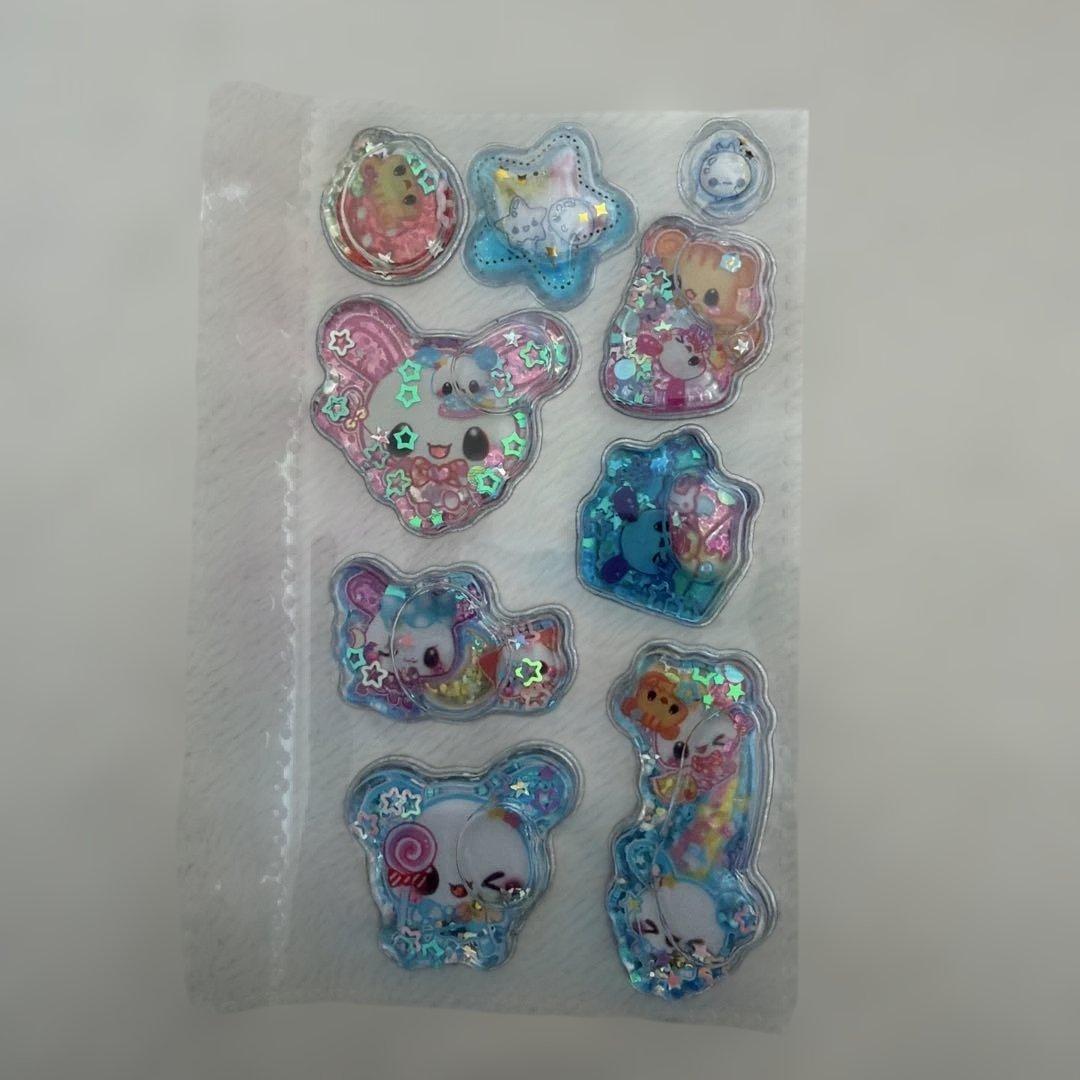シール帳 完成品 水色シール帳