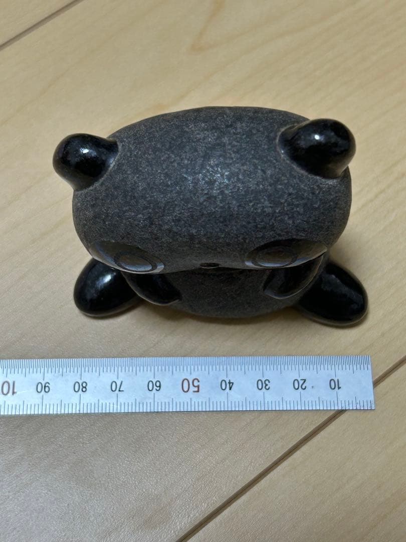 【レア】たれぱんだ　御影石　置物　石像　約7cm 希少