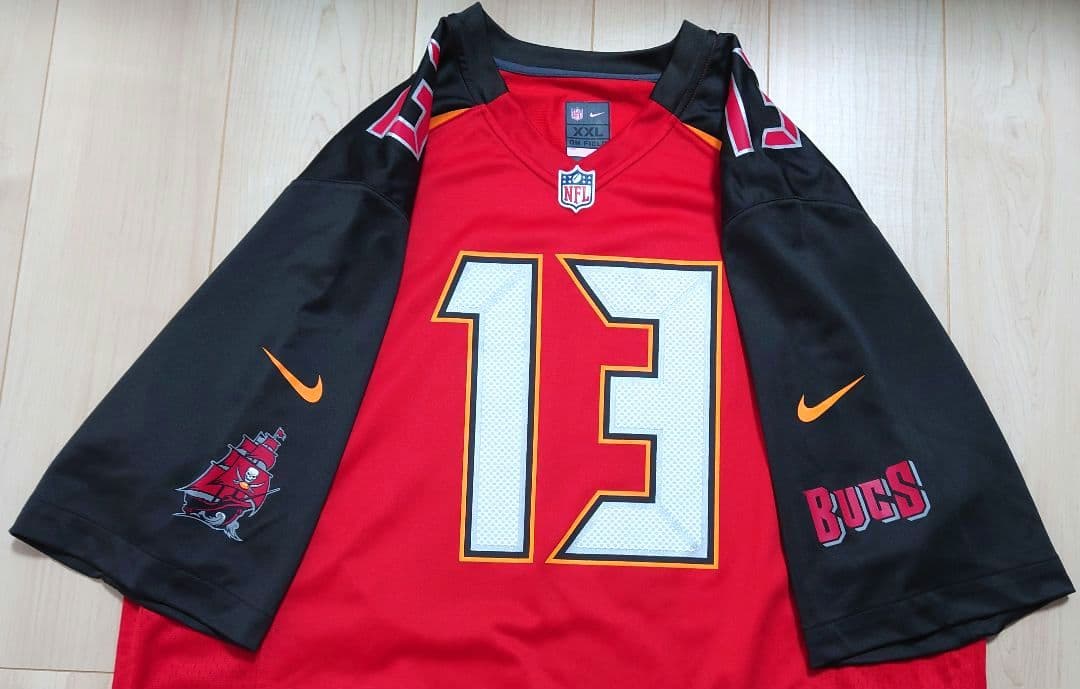 NFL バッカニアーズ マイク・エバンス NIKE レプリカジャージ【2XL】