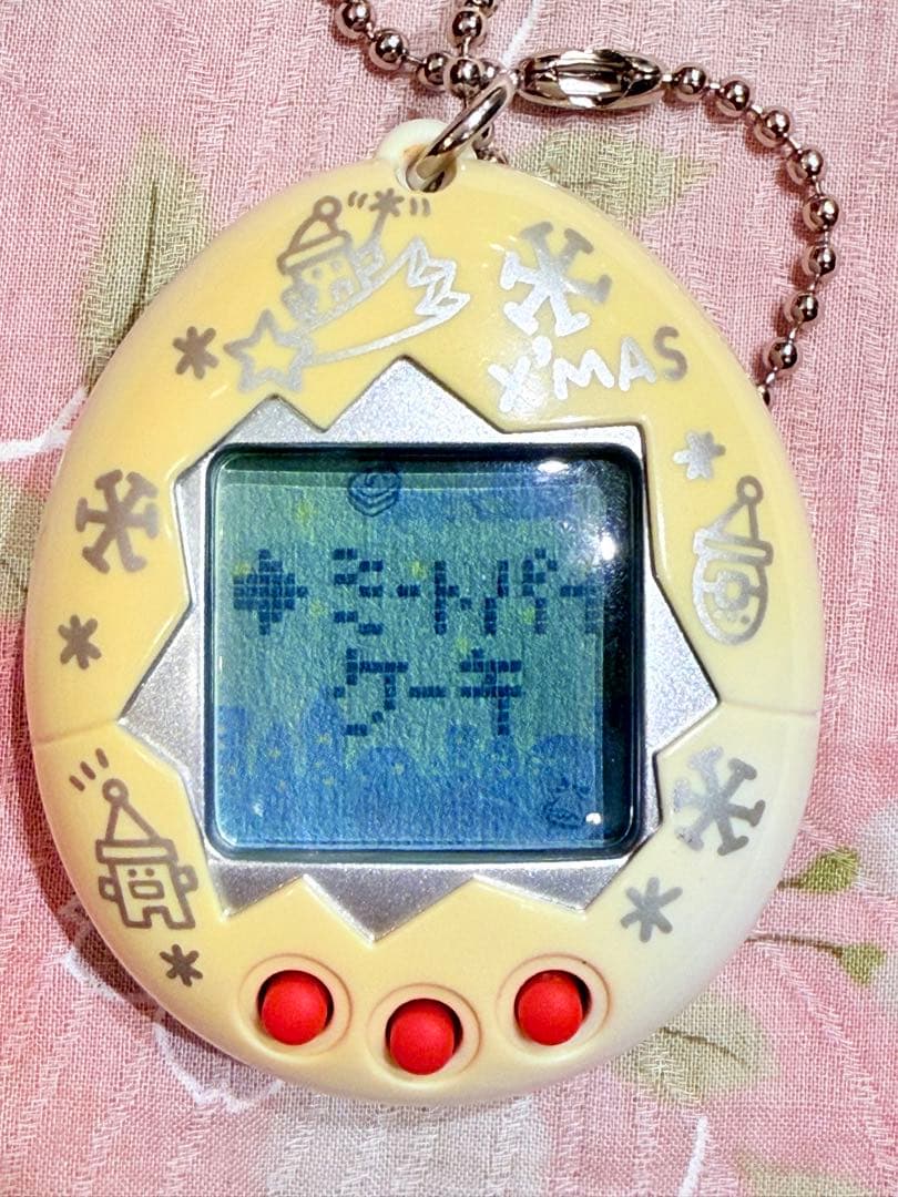 【動作確認済】サンタクロっちのたまごっち 白