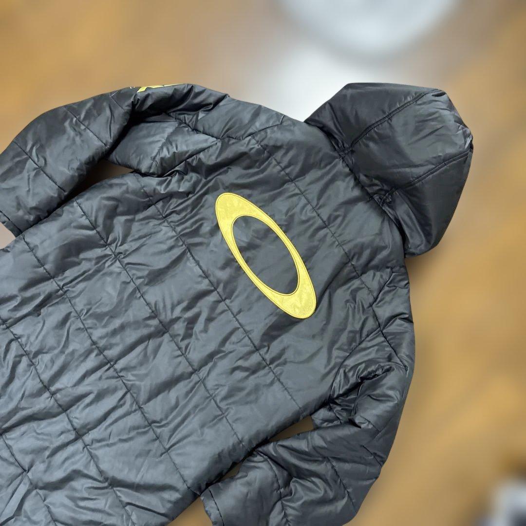 美品　OAKLEY オークリー　ベンチコート　ロングコート　メンズ　Lサイズ 黒
