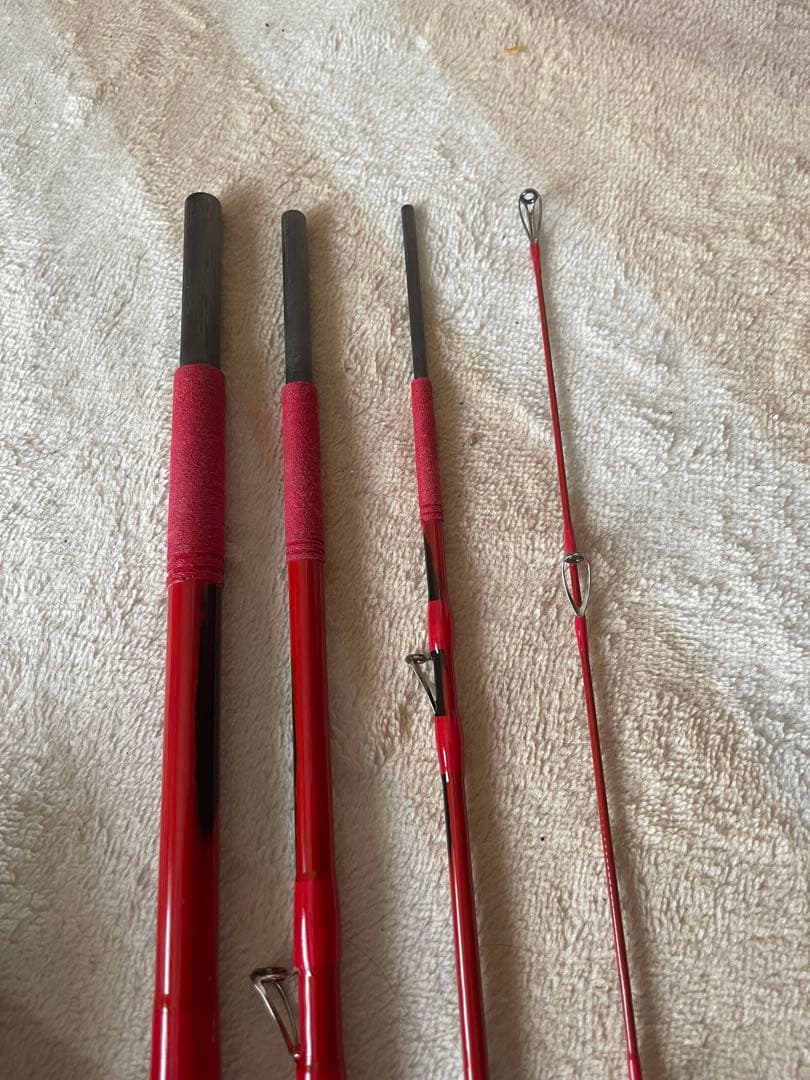 【最終価格】石鯛竿　超レア品　ティープロジェクト石鯛赤 超軽量