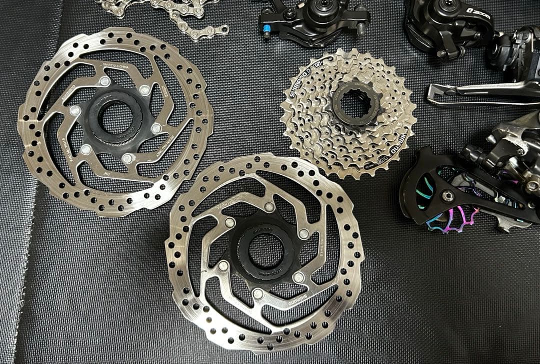Shimano sensah 2×7s コンポセット　値下げ可