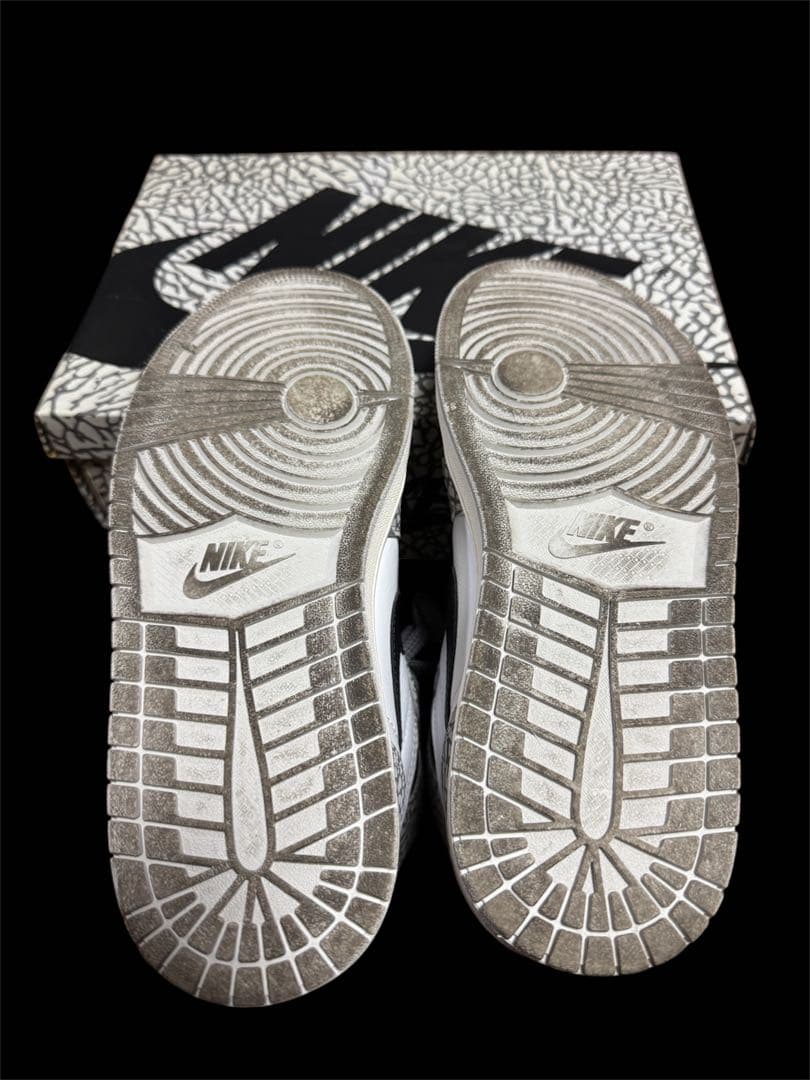 シューズ(男性用) Nike Air Jordan 1 High White Cement US8