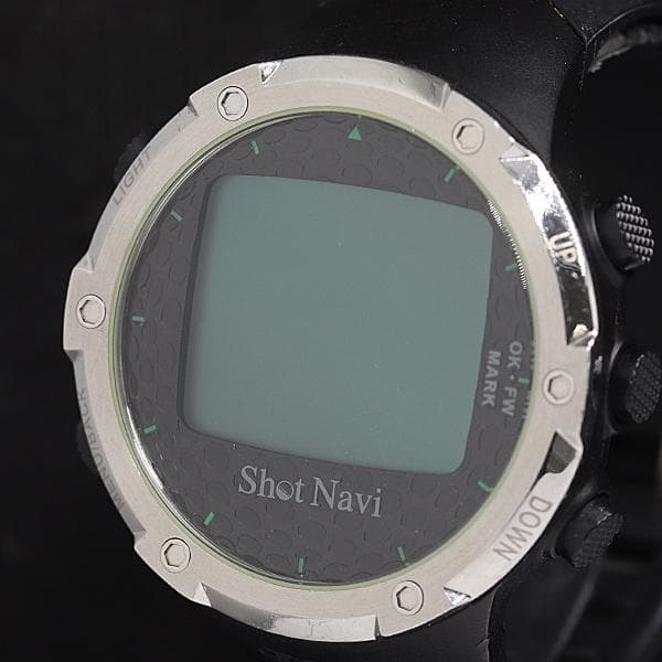 【稼働品】ショットナビ 充電式 デジタル文字盤 WI-FW スマートウォッチ