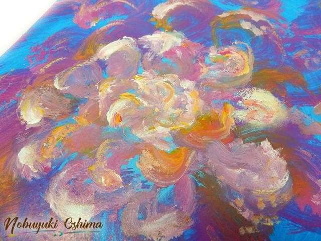 絵画★原画『花びら（Flower Petal）』（2022年6月13日）