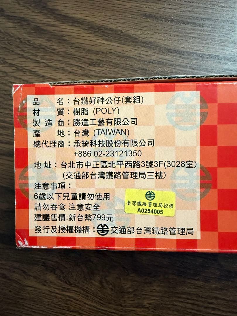 四つの神様の陶器製置物セット