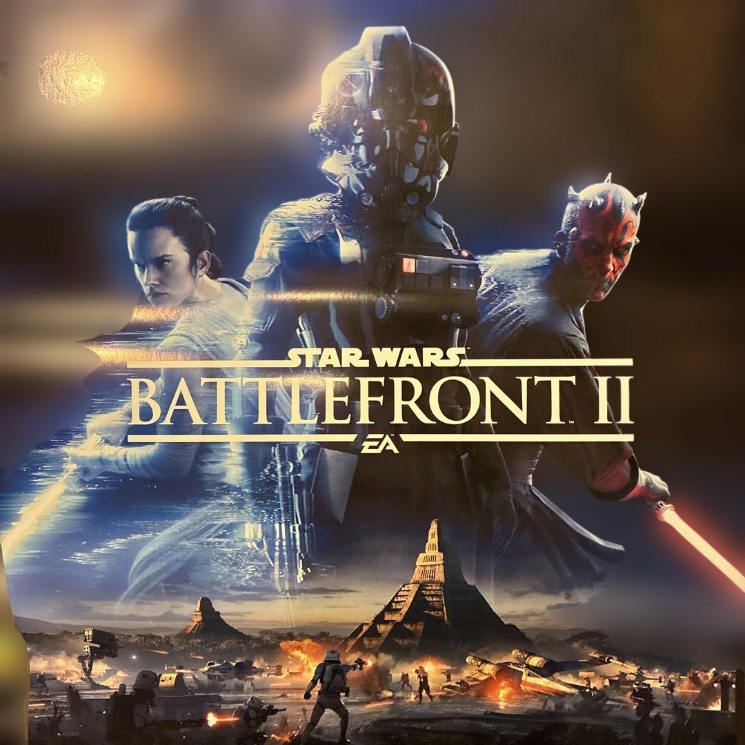 STAR WARS BATTLEFRONT II 販促用非売品ポスター