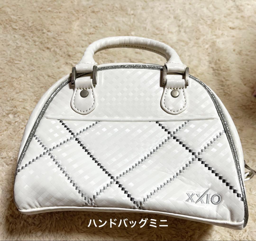 [XXIO] ゼクシオ ゴルフ ボストンバッグ ホワイト レディース