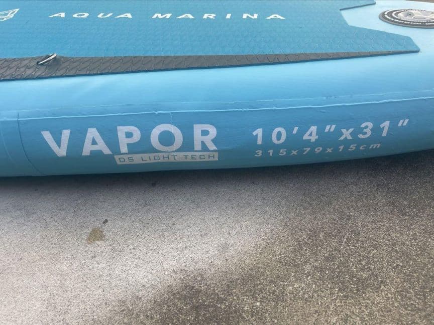 AQUA MARINA VAPOR インフレータブルSUP　アクアマリーナ