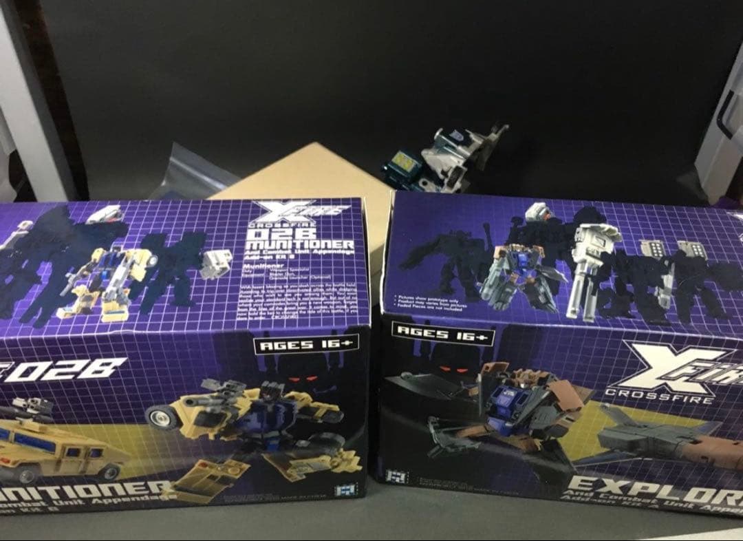 【希少・完品】TFスーパーリンク ブルーティカス ＋ アドオンキット XFIRE
