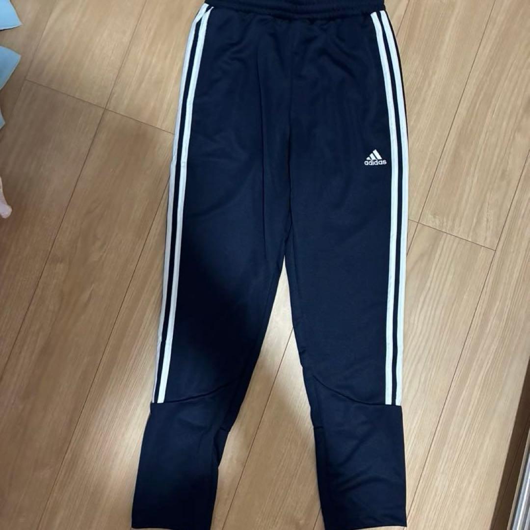 adidas ジャージ上下セット セットアップ Sサイズ ネイビー