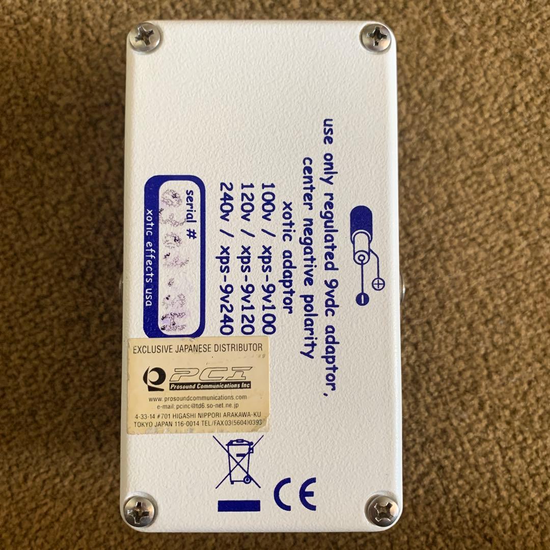 Xotic Effects RC Booster エフェクター