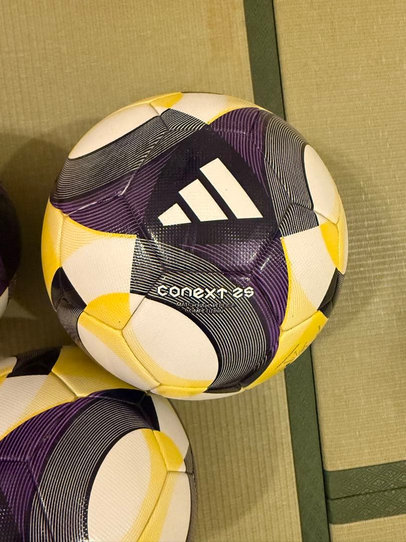 adidas conext25 competitionサッカーボール　3球セット