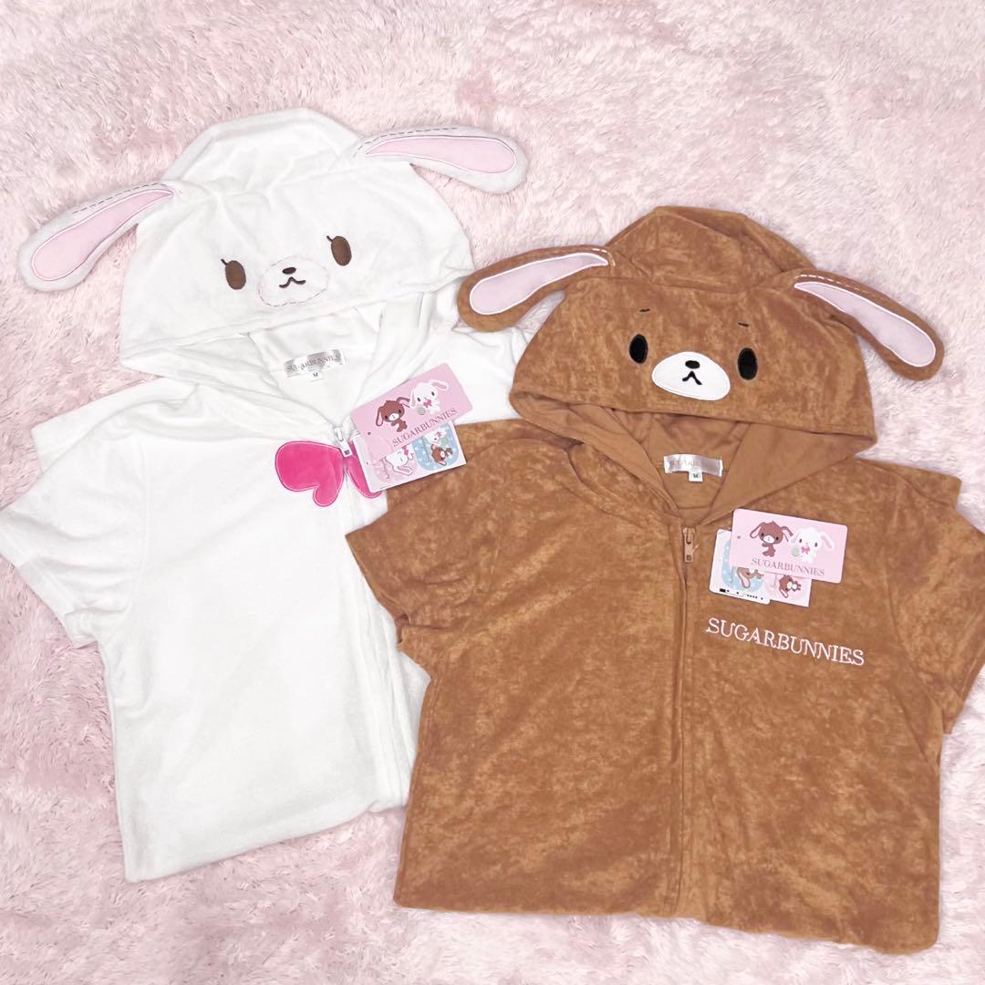 ♡新品♡シュガーバニーズ 着ぐるみ パジャマ 2点 Lサイズ サンリオ 量産型