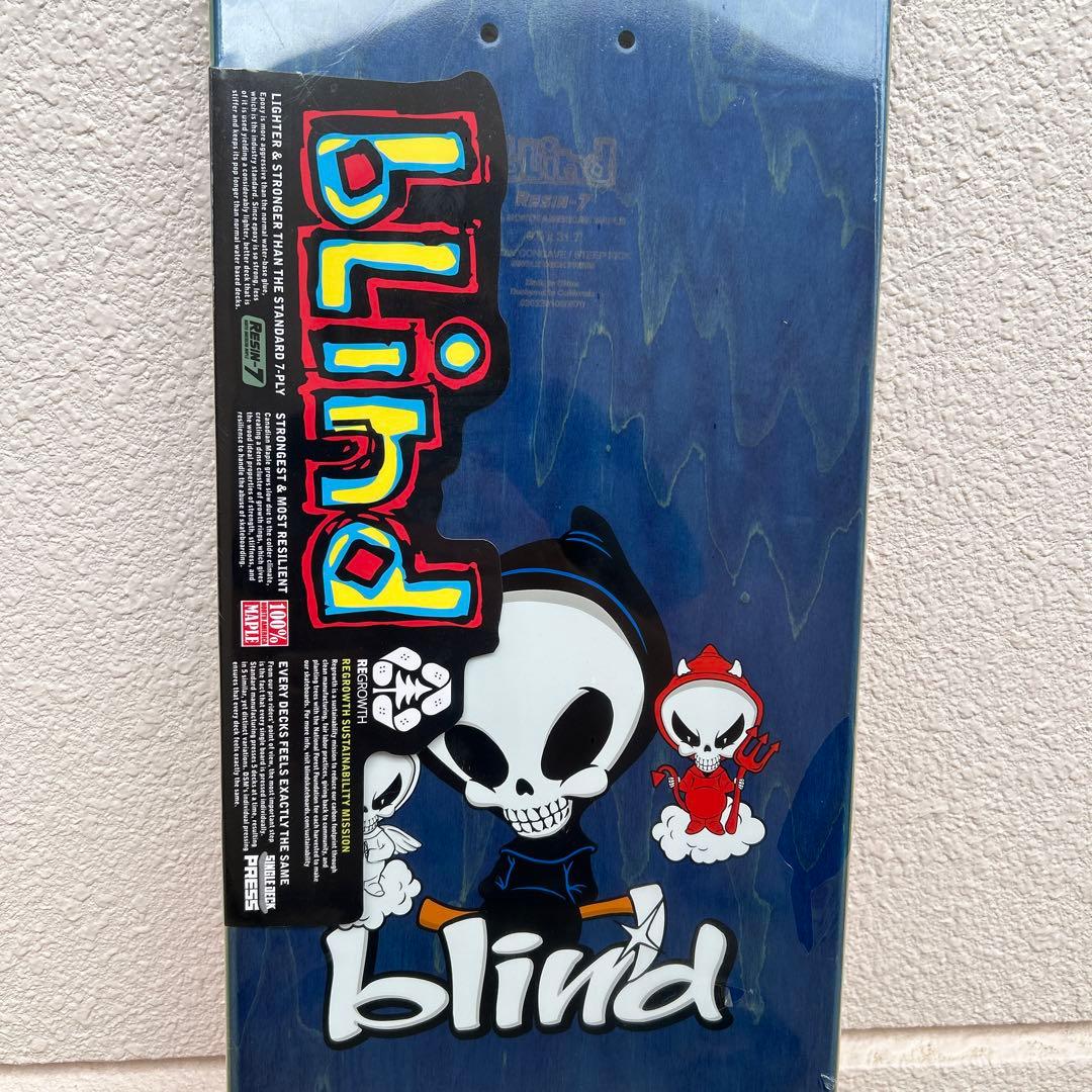 blind スケートボード デッキ 青
