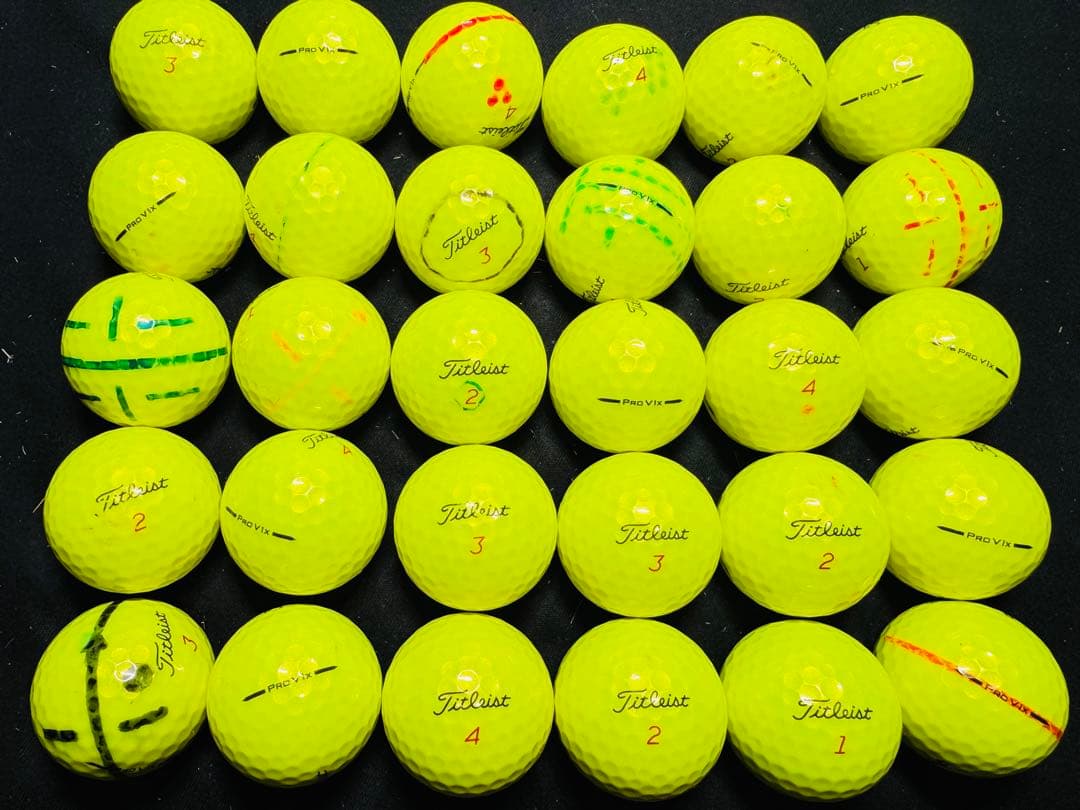 タイトリスト PRO V1X 2025年モデル 30個　　イエロー