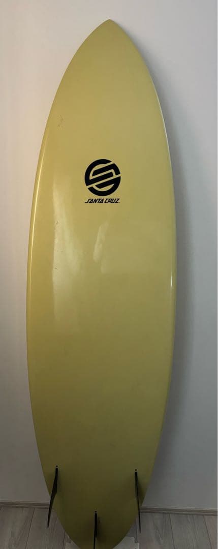 【美品】サンタクルーズ サーフボード 6'6 Epoxy Skin ファンボード