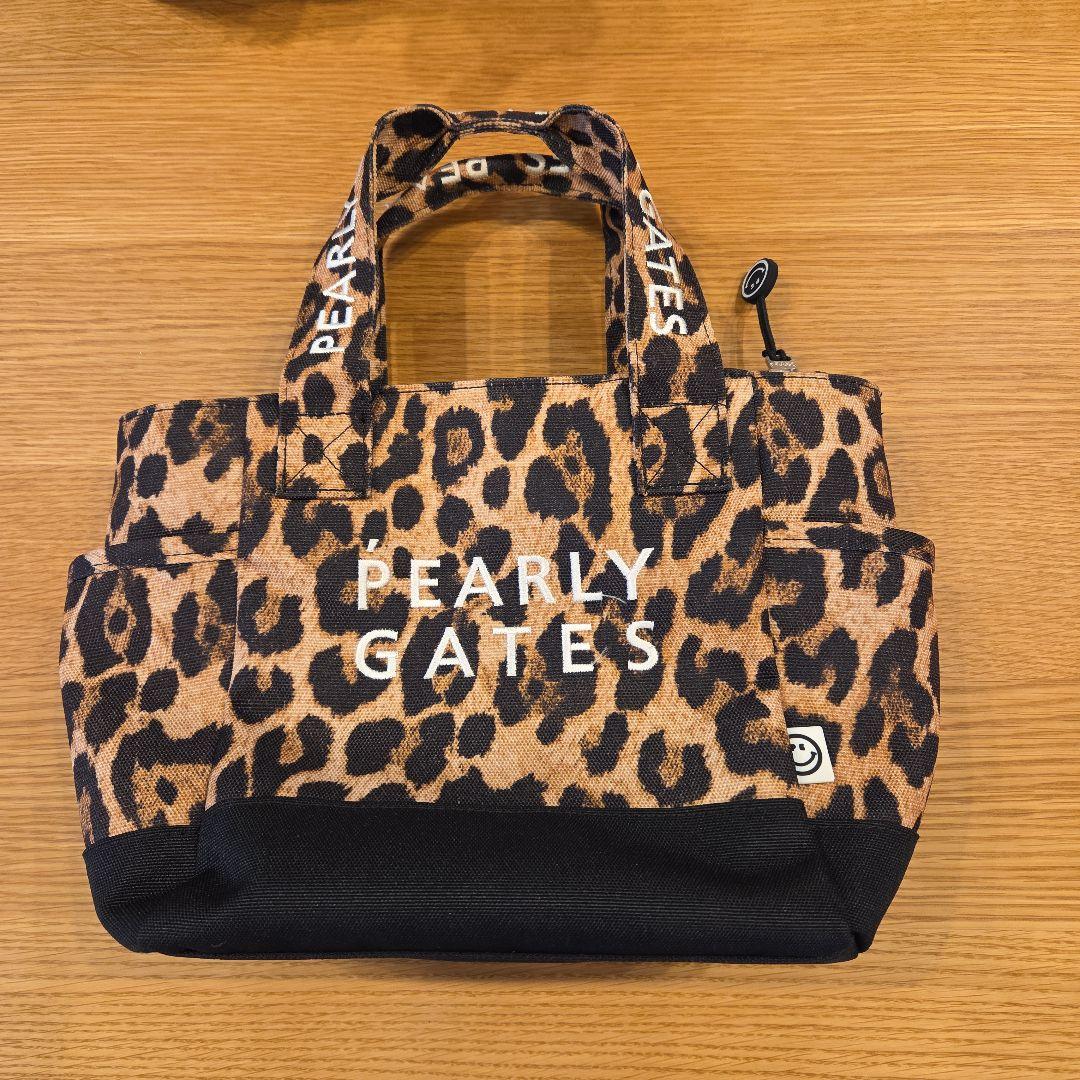 kuPEARLY GATES ヒョウ柄バッグ 小型