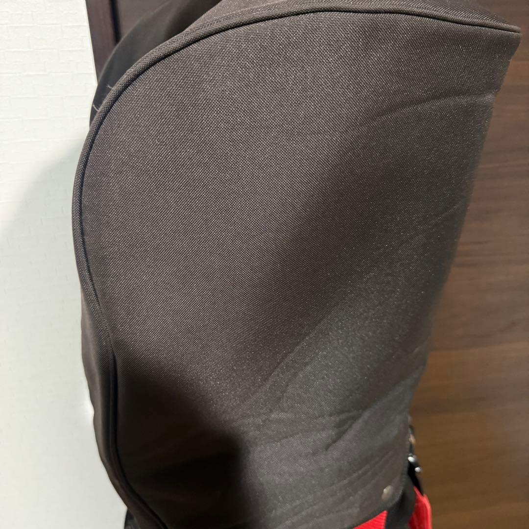 MIZUNO キャディバッグ ゴルフバッグ 黒 赤