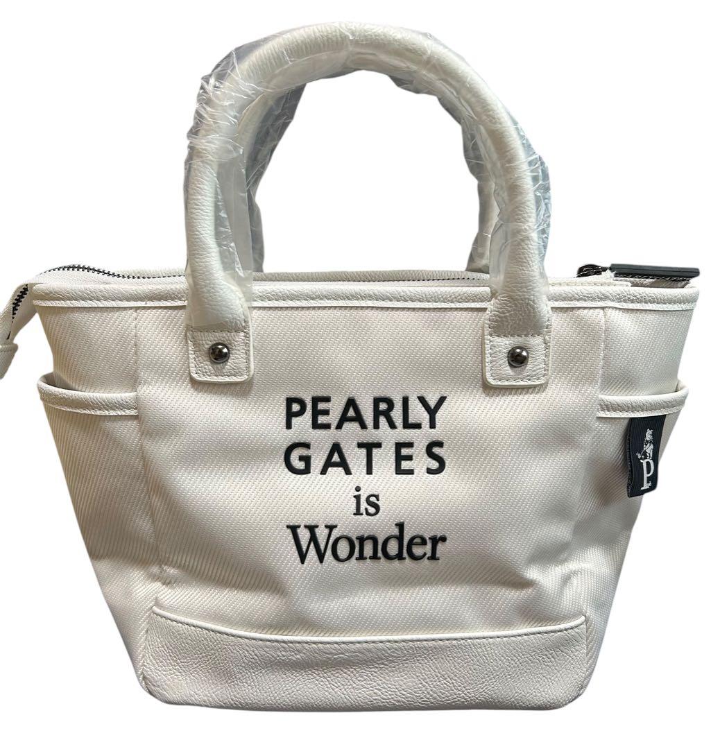 新品 PEARLY GATES パーリーゲイツ プーさん カートバッグ ホワイト