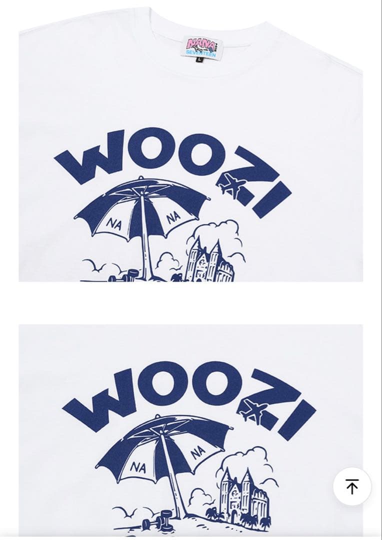 WOOZI NANATOUR Tシャツ ITALY ver ウジ ナナツアー