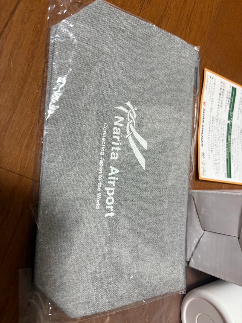 JAL 成田　デリー　初便　搭乗記念品