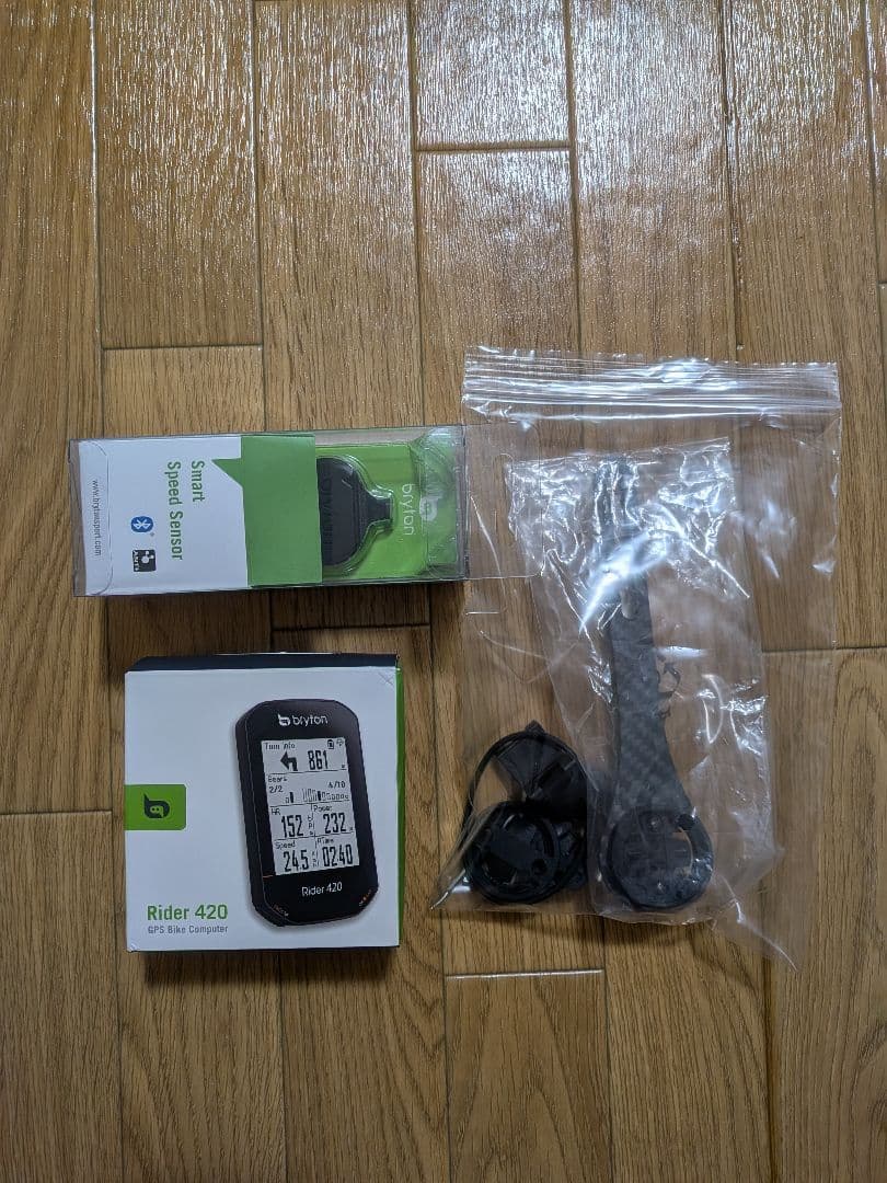 bryton Rider 420 ＋bryton スピードセンサー