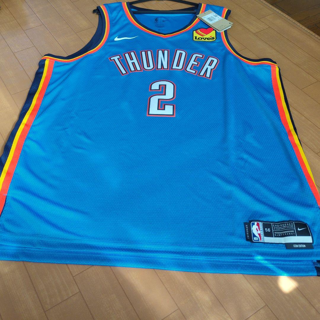 新品タグ付きシェイ・ギルジャス＝アレクサンダー　OKC ユニフォーム