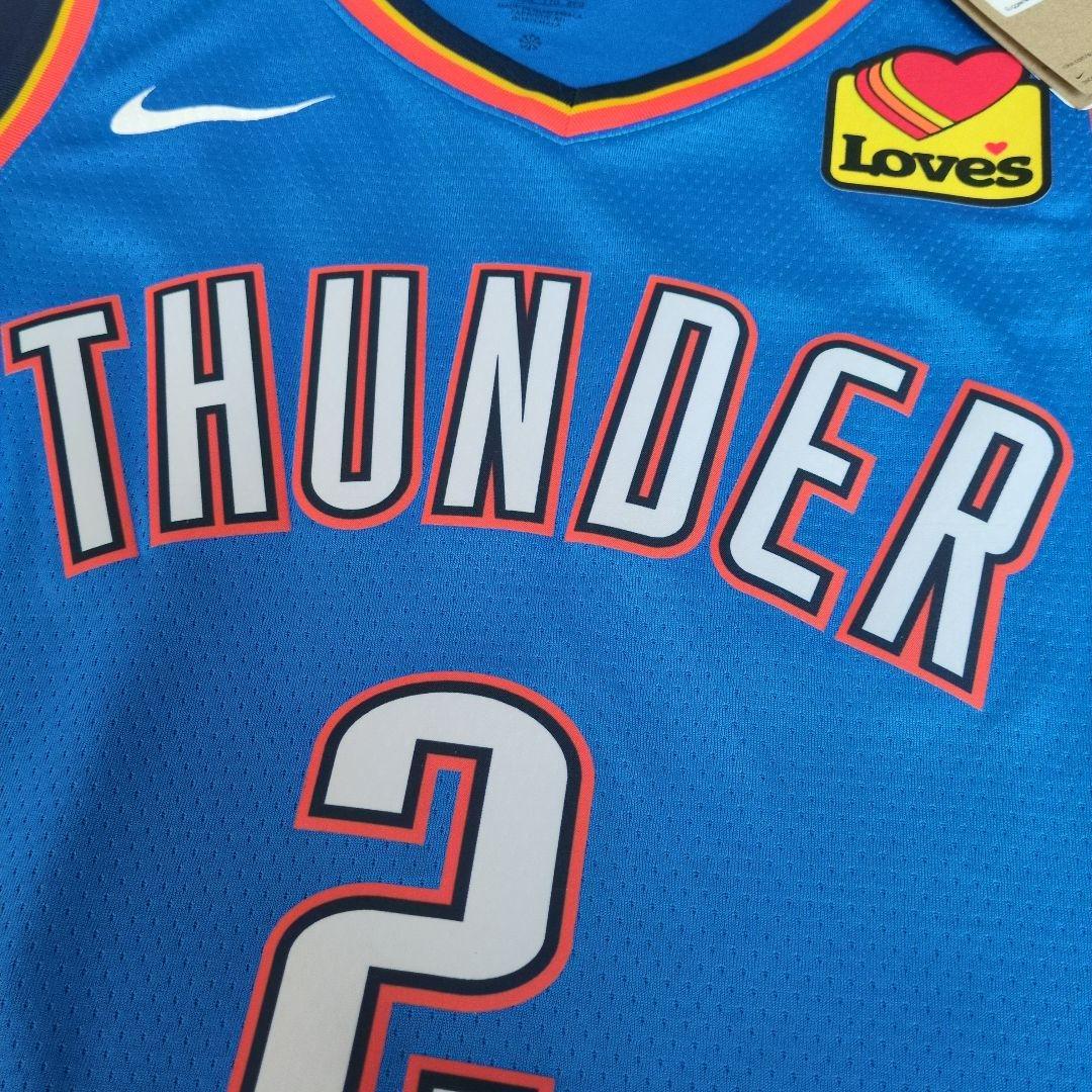 新品タグ付きシェイ・ギルジャス＝アレクサンダー　OKC ユニフォーム