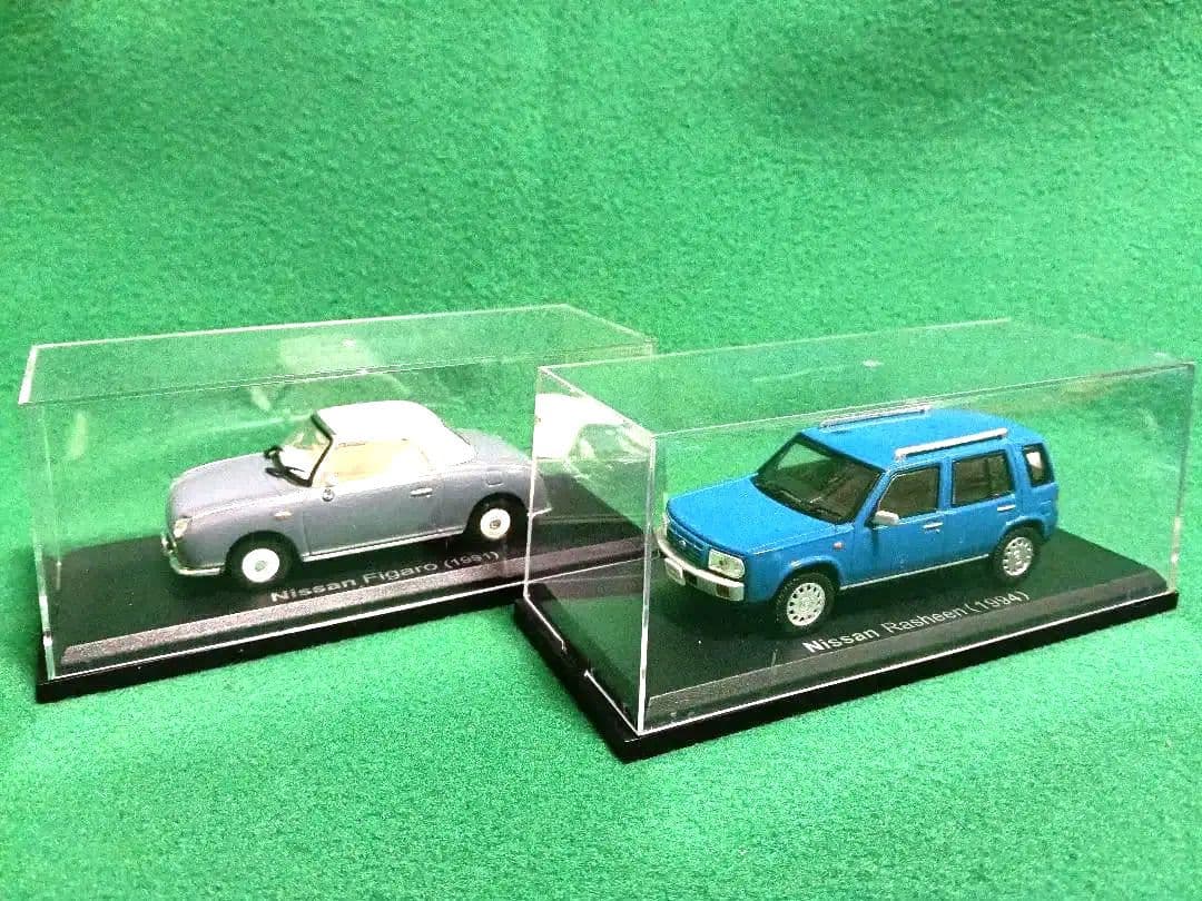 1/43Nissan フィガロ & ラシーン ミニカーセット