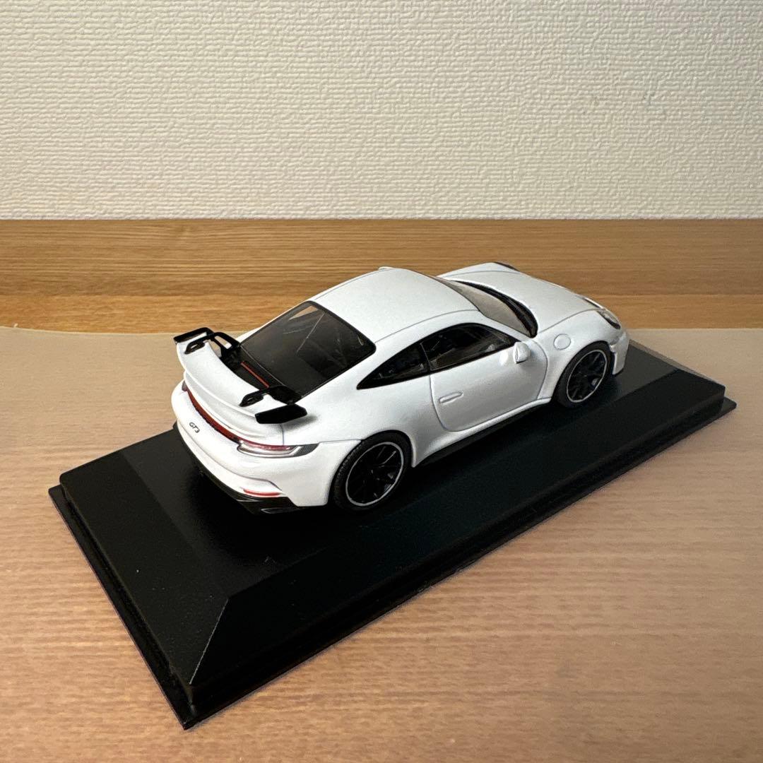 ミニチャンプス ポルシェ 911 GT3 ホワイト 1/43 限定200個