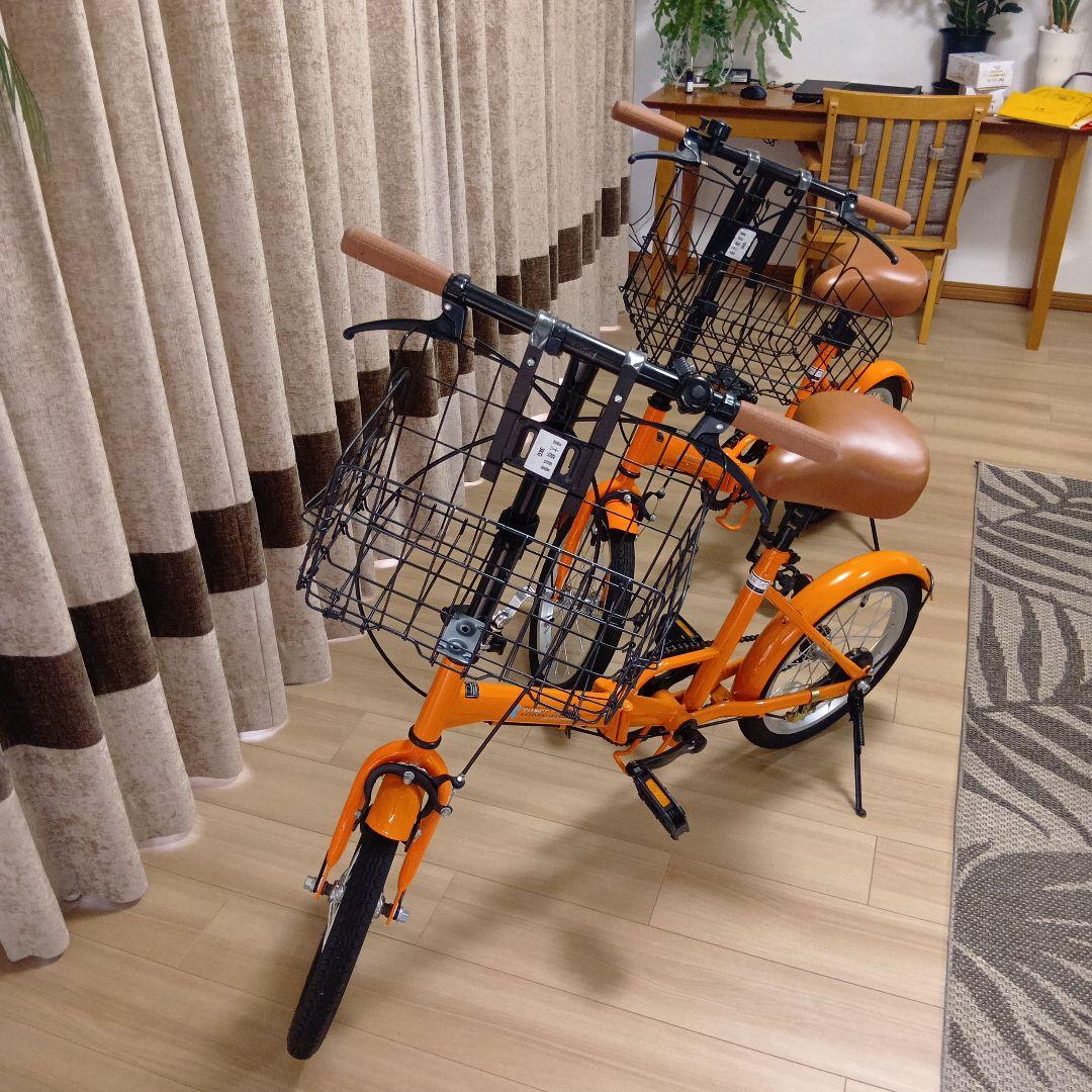 AIJYU CYCLE　折りたたみ自転車 16インチ色 折りたたみ自転車 　2台