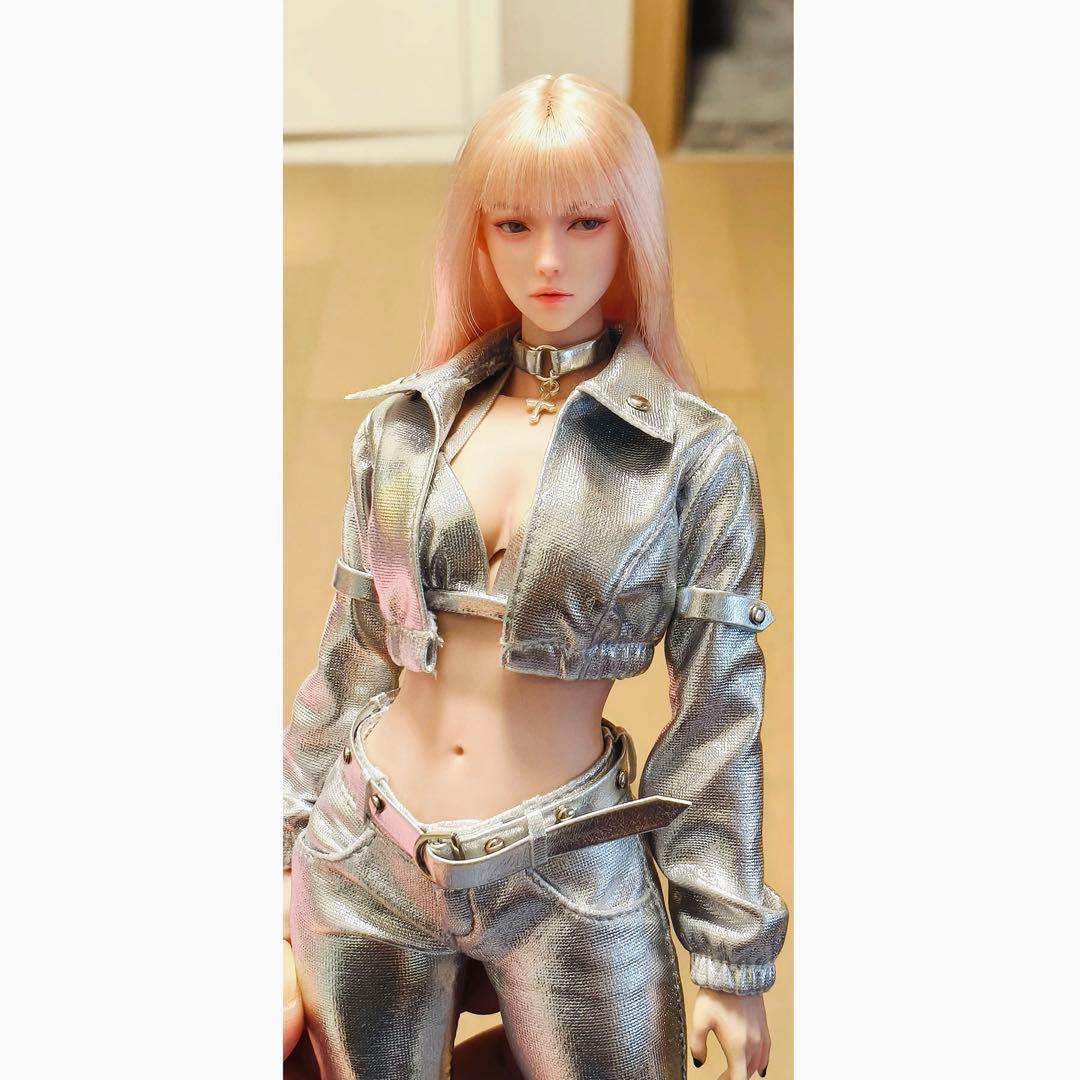 T10 1/6スケール ハンドメイド 1/6女性素体用の服セット 画像2が商品