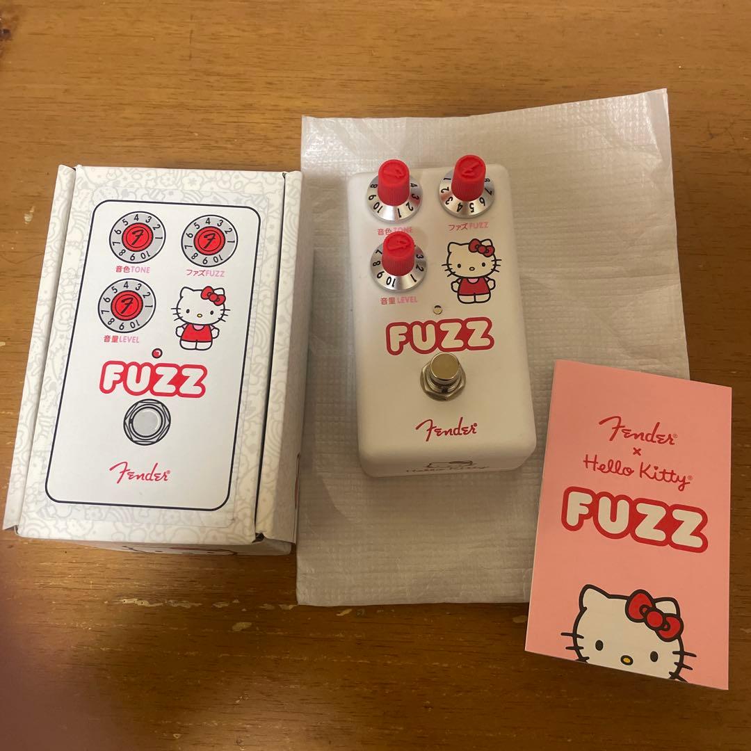 Fender×ハローキティ FUZZ エフェクター ホワイト