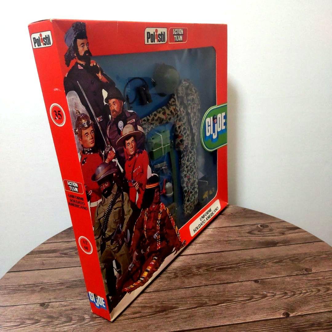 ビンテージ　GIJOE イタリア版　アメリカユニフォーム　1977 ポリスティル