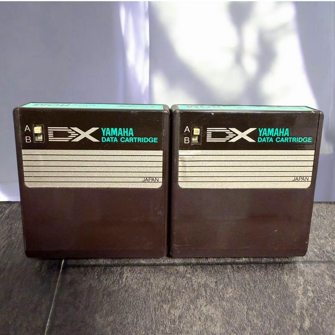 ☆動作品 良品 ヤマハ DX7 用 VOICEROMカートリッジ 1 2 セット