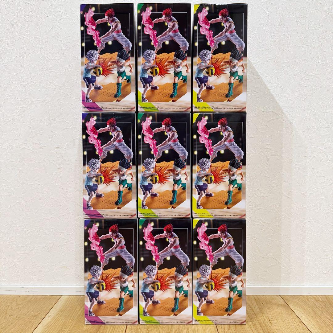 HUNTER×HUNTERフィギュアG.I.編 ゴン キルア ヒソカ 9個セット