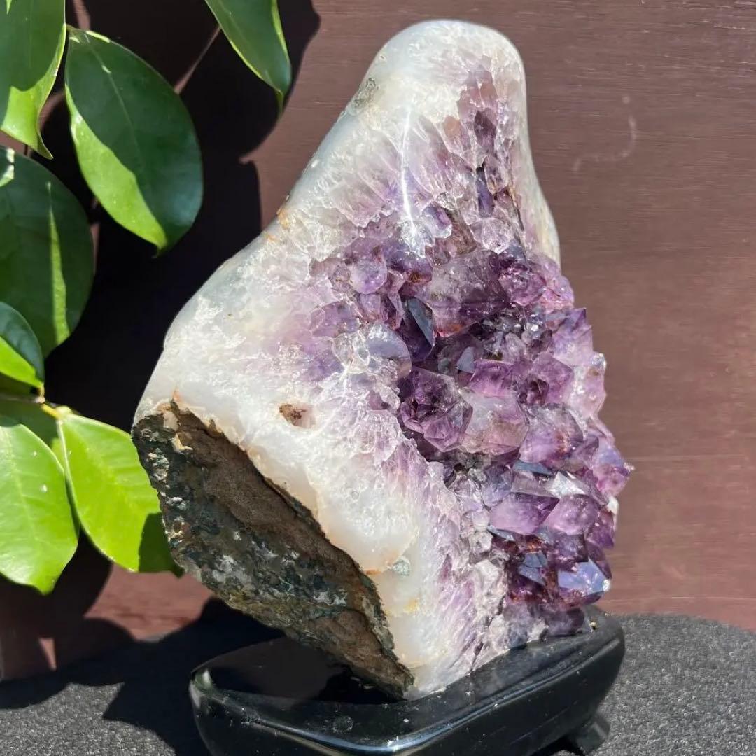 アメジスト クラスター 原石 紫水晶 天然石 パワーストーン 置き物