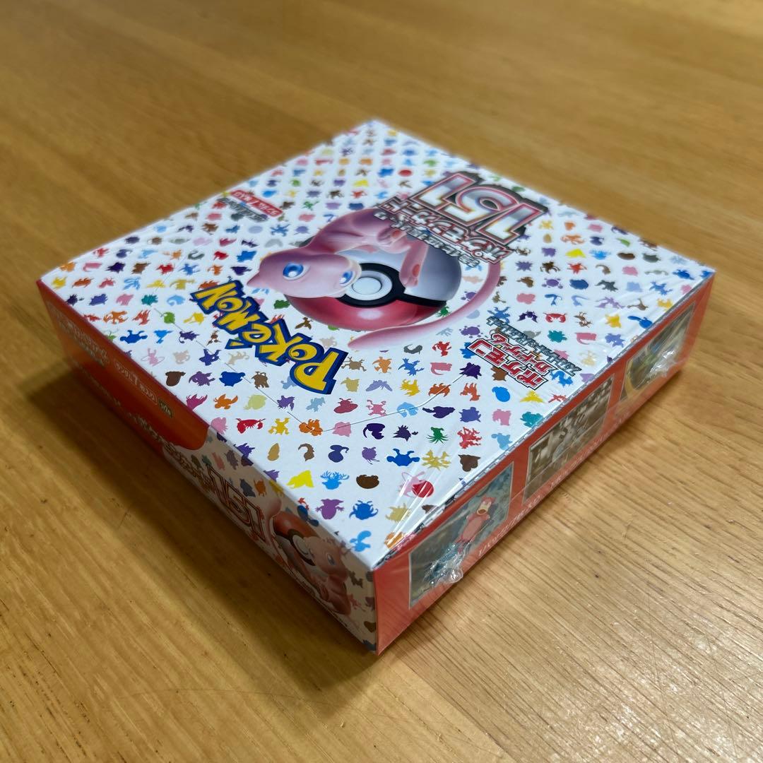 新品未開封 シュリンク付き ポケモンカード 151 1BOX