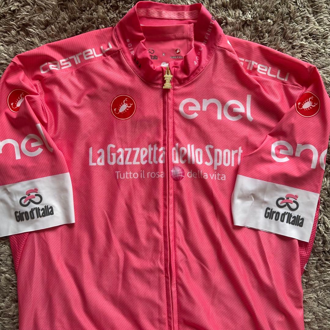 【美品】Castelli Giro d'Italia ピンクジャージ