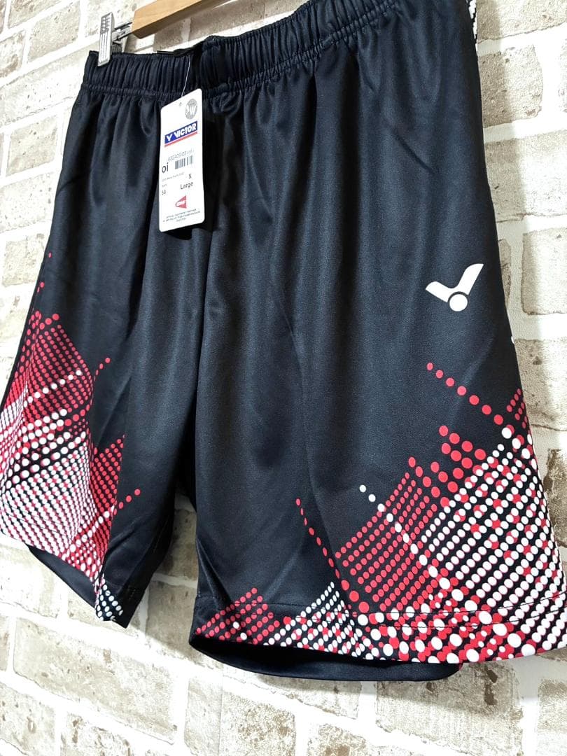 【早い者勝ち✨】新品 ビクター メンズ ゲームパンツ ハーフパンツ XL 総柄