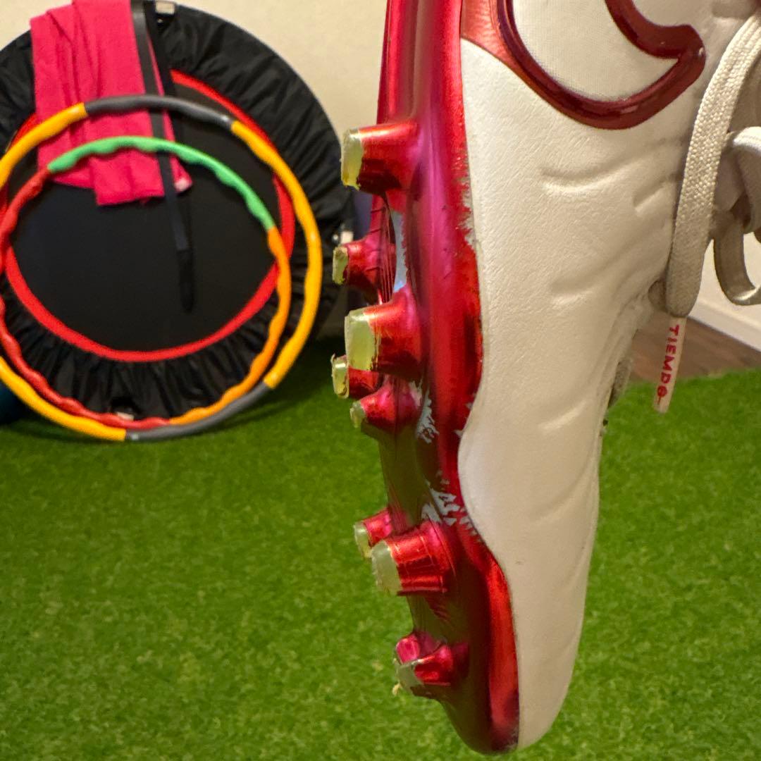 Nike サッカーシューズ ホワイト/レッド
