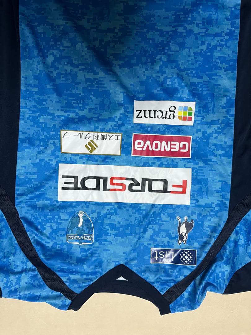 横浜FC スポンサー入り　ジャージ　シャツ　セット