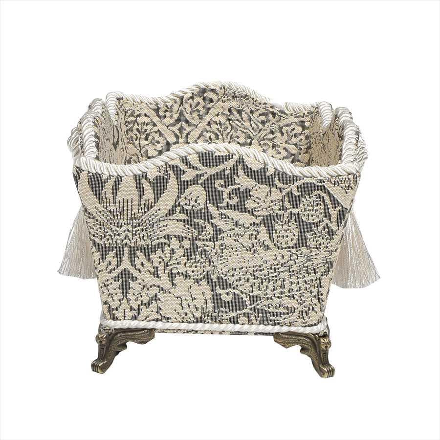 新品　最終お値下げJennifer Taylor　脚付小物入れいちご泥棒グレー