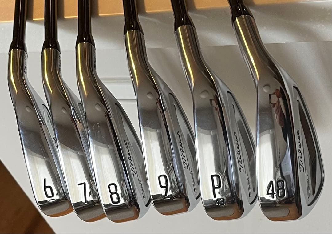 ほぼ新品！　Titleist T350 アイアン　6本　カーボンシャフトS