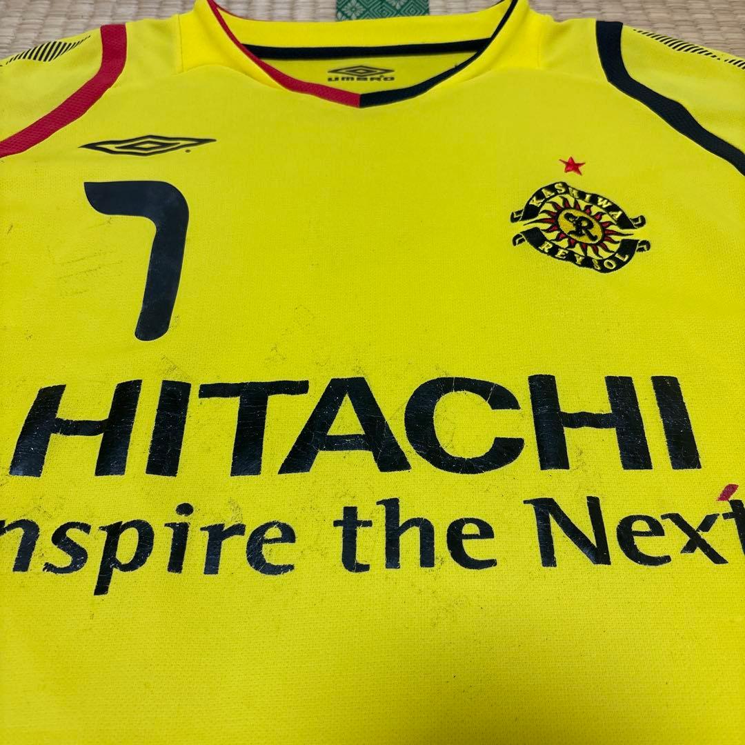 柏レイソル 支給品 ホームユニフォーム No.7 大谷秀和選手umbro