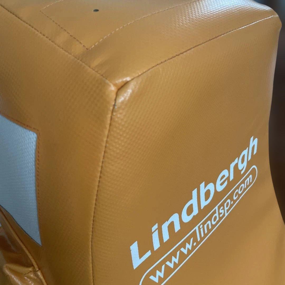 Lindbergh ラグビー用パッド オレンジ